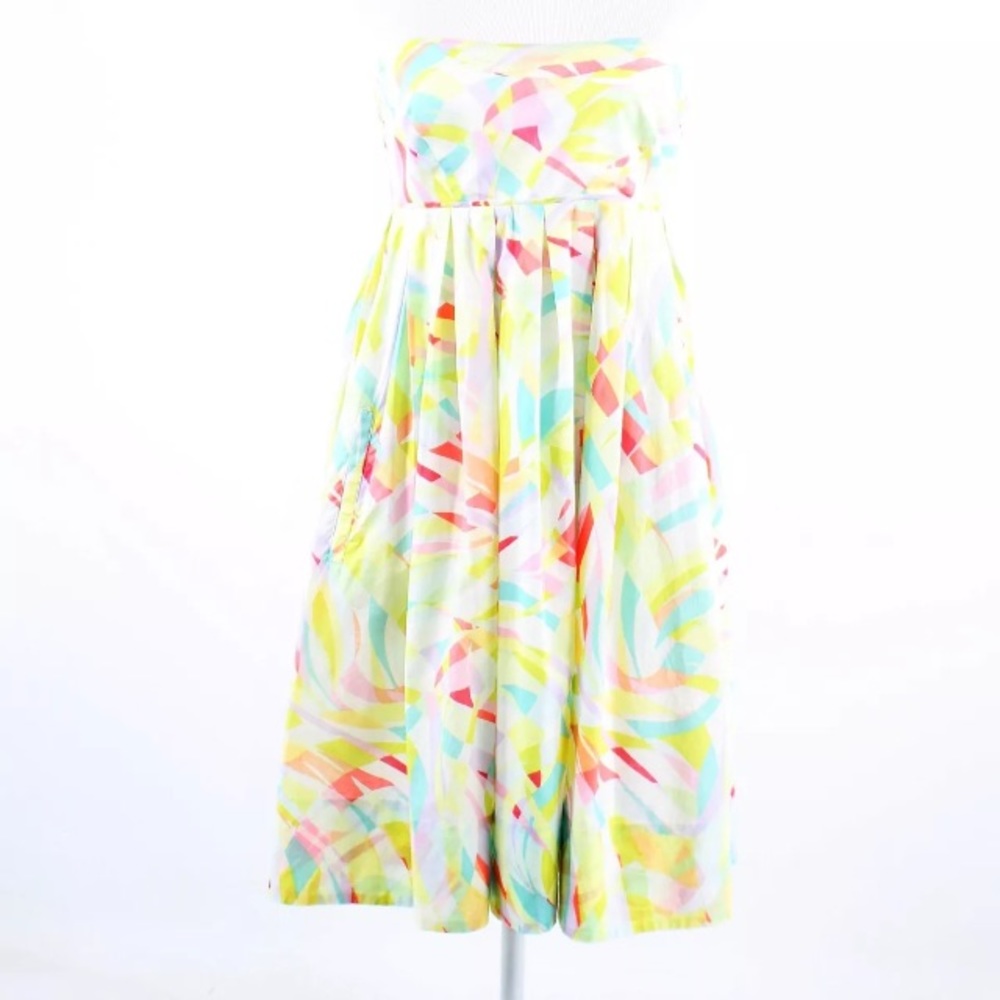 Anthropologie Maeve sundress with spring colors - Picture 4 of 6